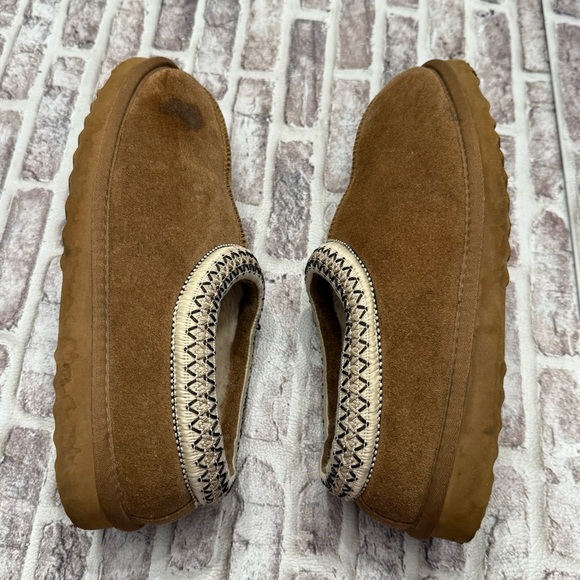 Quince Australian Shearling Lined Clog Slippers Lounge House Pecan Women’s 9 - Picture 4 of 8